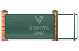Ворота выдвижные 3000×2200 Херман ЗМК-6965