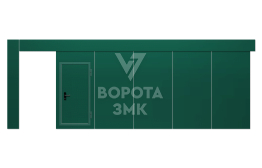 Противопожарные ворота 2000×2000 ЗМК-4703