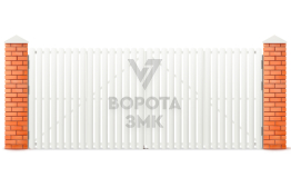 Ворота автоматические гаражные 2250×2500 ЗМК-4865