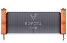 Ворота распашные 2750×2750 ЗМК-5182