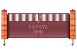 Распашные ворота Alutech 2000×2000 ЗМК-4720