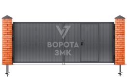Распашные ворота 1750×2250 ЗМК-4711