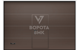 Ворота 2250×3000 с дверью ЗМК-3230