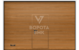 Секционные ворота 2500×2250 гаражные ЗМК-9664