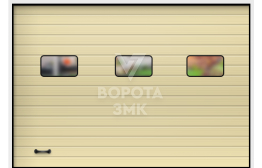 Противопожарные ворота Doorhan 2500×4500 ЗМК-3790
