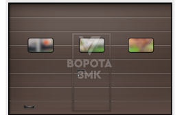 Противопожарные ворота Алютех 3500×2500 ЗМК-3744